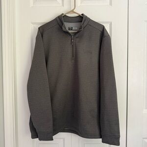 Callaway Men’s Gray Quarter-Zip Sweatshirt size large